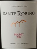 旦特馬爾貝克干紅葡萄酒(Bodega Dante Robino Malbec, Mendoza, Argentina)