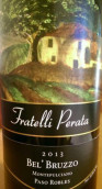 弗拉特利·佩拉塔酒莊貝爾·布魯佐干紅葡萄酒(Fratelli Perata Winery Bel Bruzzo, Paso Robles, USA)
