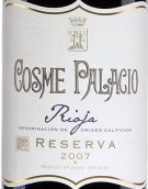 帕拉西奥酒庄科姆宫殿珍藏丹魄红葡萄酒(Bodegas Palacio Cosme Palacio Reserva Tempranillo, Rioja DOCa, Spain)