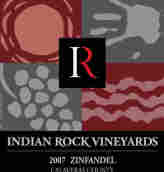 印第安世巖仙粉黛干紅葡萄酒(Indian Rock Vineyards Zinfandel California, USA)
