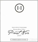 Halleck Three Sons Cuvee Pinot Noir, Russian River Valley, USA