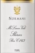 諾曼BinC163西拉干紅葡萄酒(Normans Bin C163 Shiraz, McLaren Vale, Australia)