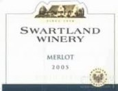 黑地酒莊梅洛紅葡萄酒(Swartland Winery Merlot,Western Cape, South Africa)