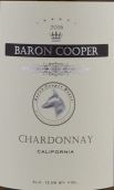 巴倫·庫(kù)珀霞多麗干白葡萄酒(Baroncooper Wines Chardonnay, California, USA)