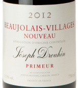 约瑟夫杜鲁安村庄级博若莱新酒(Joseph Drouhin Beaujolais Villages Nouveau Primeur, Beaujolais, France)