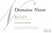 尼諾酒莊香波尼爾（呂利村）紅葡萄酒(Domaine Ninot Rully Chaponniere, Cote Chalonnaise, France)