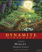 Dynamite Vineyards Merlot, North Coast, USA