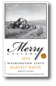 快活酒莊晚收甜白葡萄酒(Merry Cellars Harvest?White, Washington, USA)