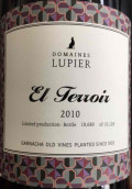 魯皮耶酒莊老藤歌海娜干紅葡萄酒(Domaines Lupier El Terroir Old Vines Garnacha, Navarra, Spain)