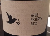 阿祖爾珍藏干紅葡萄酒(Azur Reserve, Napa Valley, USA)