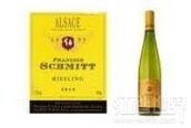 施密特雷司令干白葡萄酒(Francois Schmitt Riesling, Alsace, France)