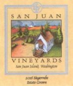 圣胡安斯格瑞博干白葡萄酒(San Juan Vineyards Siegerrebe, Puget Sound, USA)