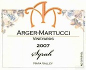 Arger-Martucci Vineyards Syrah, Napa Valley, USA