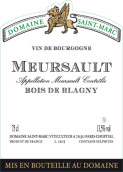 圣馬克酒莊布拉尼（默爾索村）白葡萄酒(Domaine Saint Marc Bois de Blagny, Meursault, France)
