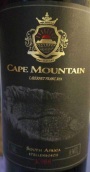 開普山品麗珠紅葡萄酒(Cape Mountain Cabernet Franc, Stellenbosch, South Africa)