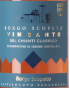 斯科皮特酒莊經(jīng)典基安帝甜白葡萄酒(Tenuta Borgo Scopeto Vin Santo del Chianti Classico, Tuscany, Italy)