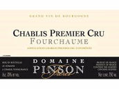 賓森兄弟酒莊伏夏（夏布利一級園）干白葡萄酒(Domaine Pinson Freres Fourchaume, Chablis Premier Cru, France)