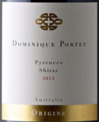 布特原始西拉干紅葡萄酒(Dominique Portet Origine Shiraz, Pyrenees, Australia)