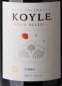 柯萊酒莊特級珍藏西拉紅葡萄酒(Vina Koyle Gran Reserva Syrah, Colchagua Valley, Chile)