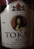 國王酒莊托卡伊阿蘇6筐貴腐甜白葡萄酒(Vinum Regum Rex Vinorum Tokay Aszu 6 Puttonyos, Tokaj, Hungary)