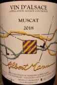 阿伯曼酒莊麝香白葡萄酒(Albert Mann Muscat, Alsace, France)