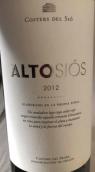 科斯特德西奧酒莊阿爾托西奧紅葡萄酒(Bodegas Costers del Sio Alto Sios, Costers del Segre, Spain)