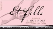 菲耶黑皮諾干紅葡萄酒(Et Fille Pinot Noir, Willamette Valley, USA)