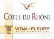 維達-芙麗酒莊白葡萄酒(J. Vidal-Fleury Cotes du Rhone Blanc, Rhone, France)