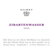 薩爾維酒莊精餾野梅花白蘭地(Weingut Salwey Zibarten Destillat Von Der Wild-Pflaume, Baden, Germany)