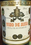 穆勒酒莊維諾優(yōu)質(zhì)甜白葡萄酒(De Muller Vino de Misa Dulce Superior Licor, Terra Alta, Spain)