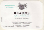 米歇爾·格魯酒莊（伯恩）干紅葡萄酒(Domaine Michel Gaunoux Beaune Rouge, Cote de Beaune, France)