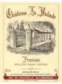 瓦拉德酒莊紅葡萄酒(Chateau La Valade, Fronsac, France)