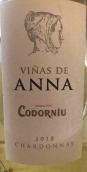 科多紐酒莊安娜霞多麗白葡萄酒(Codorniu Vinas de Anna Chardonnay, Catalonia, Spain)