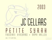 杰夫科恩菲迪安尼小西拉干紅葡萄酒(JC Cellars Frediani Petit Syrah, Napa Valley, USA)