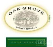 橡樹(shù)林珍藏灰皮諾干白葡萄酒(Oak Grove Reserve Pinot Grigio, California, USA)