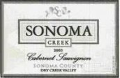 Sonoma Creek Winery Cabernet Sauvignon, Sonoma County, USA