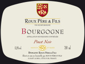 魯氏父子酒莊勃艮第黑皮諾干紅葡萄酒(Roux Pere & Fils Bourgogne Pinot Noir, Burgundy, France)