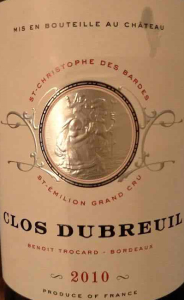 clos dubreuil st.christophe des bardes , saint-emilion, france
