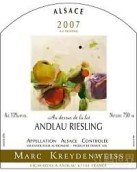 Marc Kreydenweiss Riesling Wiebelsberg 'La Dame', Alsace Grand Cru, France