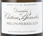 皮埃爾克洛斯（馬貢-皮埃爾克洛斯村）白葡萄酒(Domaine du Chateau de Pierreclos Macon-Pierreclos, Marconnais, France)