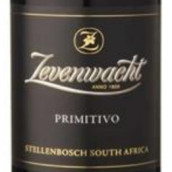 澤瓦特酒莊普里米蒂沃紅葡萄酒(Zevenwacht Primitivo, Stellenbosch, South Africa)