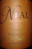 尼爾家族盧瑟福塵埃仙粉黛干紅葡萄酒(Neal Family Vineyards Rutherford Dust Vineyards Zinfandel, Rutherford, USA)