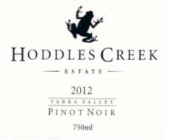 候德樂(lè)溪酒莊黑皮諾紅葡萄酒(Hoddles Creek Estate Pinot Noir, Yarra Valley, Australia)