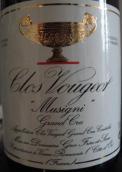 大金杯酒莊慕西尼（伏舊特級(jí)園）紅葡萄酒(Domaine Gros Frere et Soeur Clos Vougeot Grand Cru Musigni, Cote de Nuits, France)