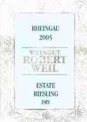 罗伯特威尔庄园精选雷司令干白葡萄酒（QbA）(Weingut Robert Weil Estate Riesling Trocken QbA, Rheingau, Germany)