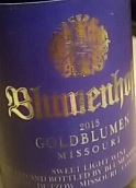 卉園威代爾甜白葡萄酒(Blumenhof Vidal Blanc, Dutzow, USA)