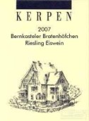 科本雷司令冰白葡萄酒(Kerpen Riesling Eiswein, Bernkasteler, Germany)