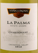 羅莎帕瑪霞多麗白葡萄酒(Vina La Rosa La Palma Estate Grown Chardonnay, Cachapoal Valley, Chile)