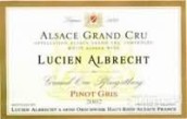 艾伯特芬斯伯格園灰皮諾干白葡萄酒(Lucien Albrecht Pinot Gris Pfingstberg, Alsace, France)