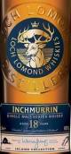 羅蒙德湖英尺馬林18年蘇格蘭單一麥芽威士忌(Loch Lomond Inchmurrin Aged 18 Years Single Malt Scotch Whisky, Highlands, UK)